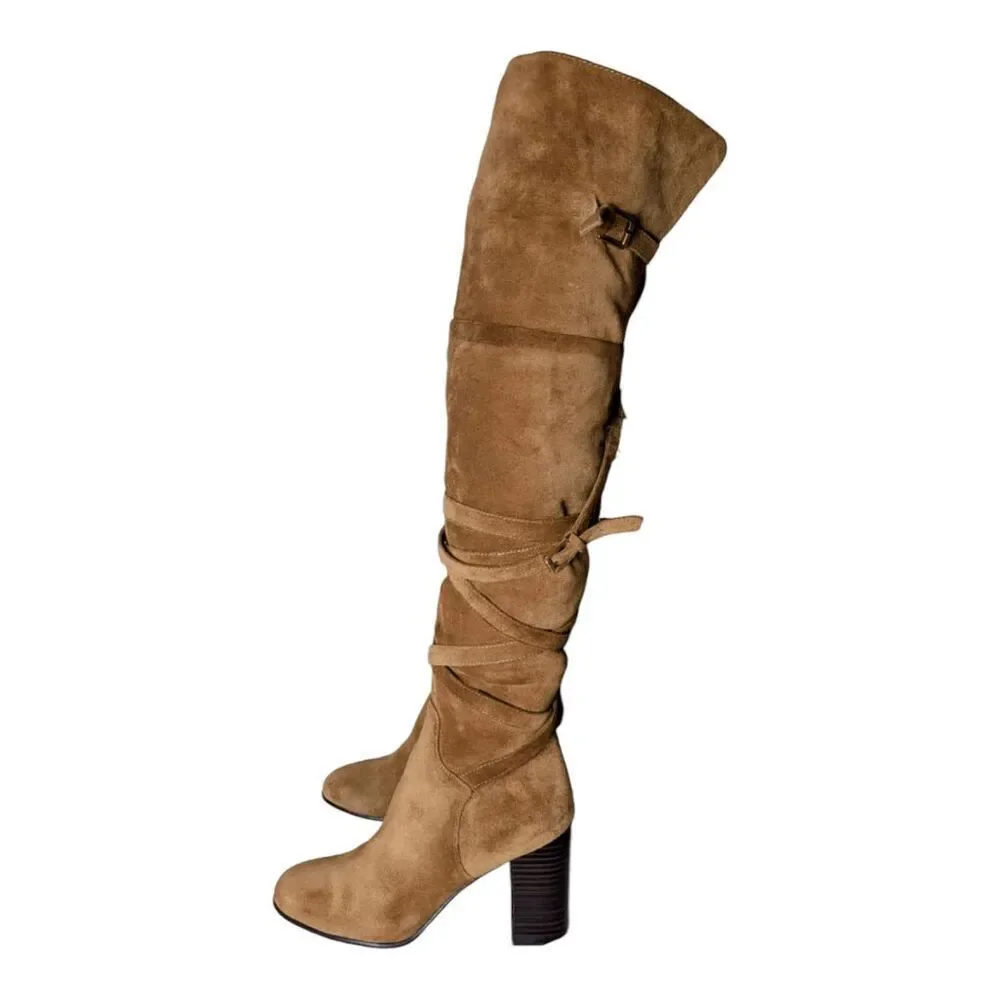 SAM EDELMAN Sable Over The Knee Boot Size 6.5M